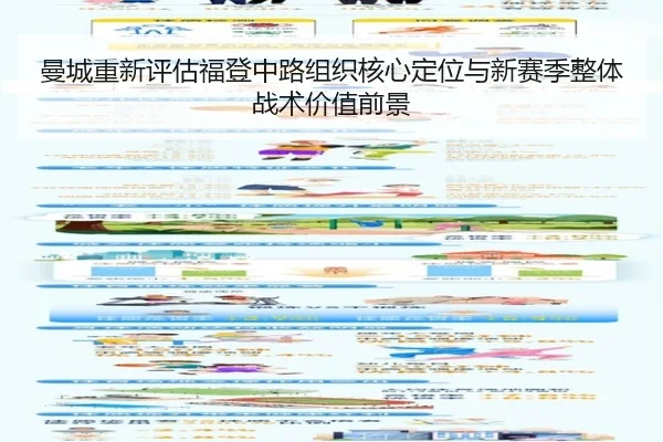曼城重新评估福登中路组织核心定位与新赛季整体战术价值前景
